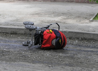 В Ставрополе скутерист сбил коляску с малышом