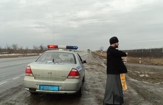 На Ставрополье освятили аварийно-опасные участки трассы «Кавказ»