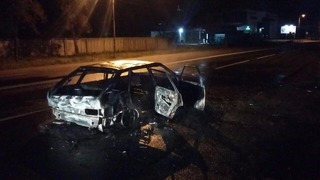 В Пятигорске в легковом автомобиле взорвался газовый баллон: есть пострадавшие