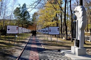 Уроженец ЯНАО осквернил мемориал на «Аллее памяти десантников» в Ставрополе