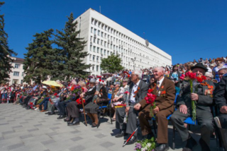 Парад Победы в Пятигорске откроет колонна ветеранов