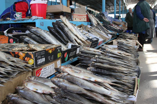 Полиция Пятигорска обнаружила на Верхнем рынке контрабанду рыбы и икры