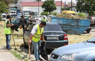 В столице СКФО прошла летняя генеральная уборка
