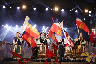 Зрителями концерта на Поляне песен в Пятигорске стали десятки тысяч человек