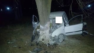 Женщина-водитель погибла при столкновении с деревом на Ставрополье