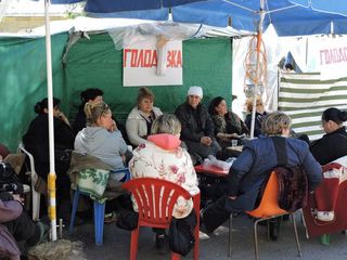 В Кисловодске торговцы сувенирами объявили голодовку