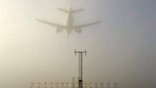Аэропорт Ставрополя не смог принимать и отправлять рейсы из-за тумана