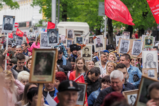 Акция «Бессмертный полк» в Ставрополе собрала 60 тысяч человек
