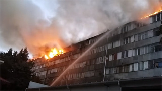 В Ессентуках после пожара в многоэтажке 215 человек остались без жилья