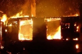 При пожаре в поселке Пятигорском погибли два человека