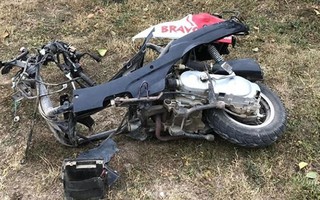 В Новопавловске при столкновении с автомобилем погиб подросток-скутерист