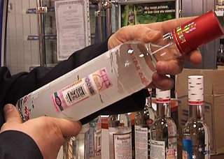 Полиция Ставрополя накрыла точку торговли контрафактным алкоголем