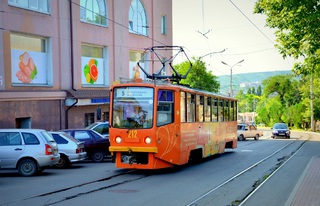 В трамваях Пятигорска вводятся электронные проездные для школьников