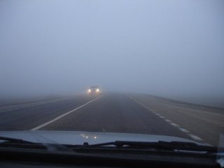 На дорогах Ставрополья увеличилось число ДТП из-за тумана