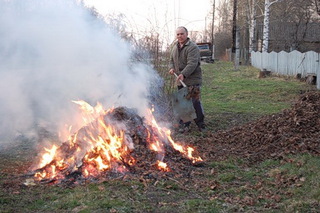 В Пятигорске будут штрафовать за поджог опавшей листвы