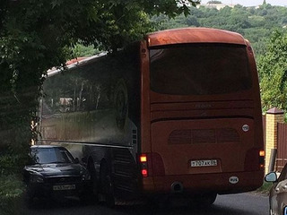 Автобус с футбольной командой из Ингушетии попал в ДТП в Ставрополе