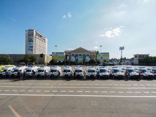 Пятигорск и еще шесть городов Ставрополья получили новые автомобили "Скорой помощи"