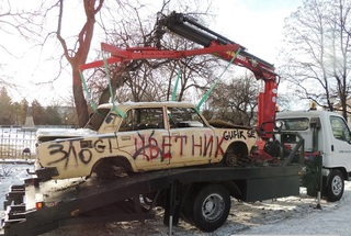 В Пятигорске прошел рейд по эвакуации брошенных автомобилей