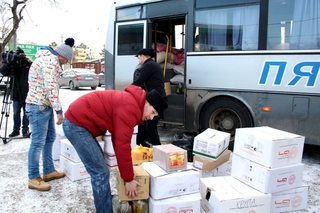 Горячеводские казаки отправили гуманитарную помощь Донбассу