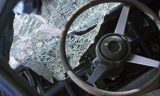 В Кисловодске нетрезвый водитель столкнулся с полицейской машиной