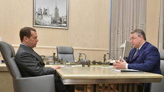 Премьер-министр обсудил с главой Ставрополья развитие АПК в регионе