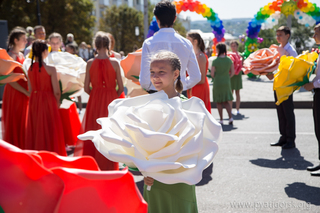 В Пятигорске в честь Дня города прошел «Карнавал цветов»