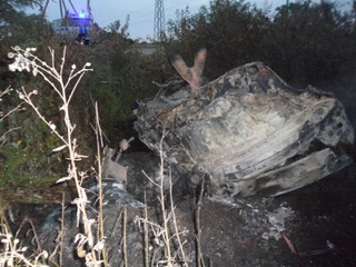 На Ставрополье в результате ДТП с возгоранием погибли два человека