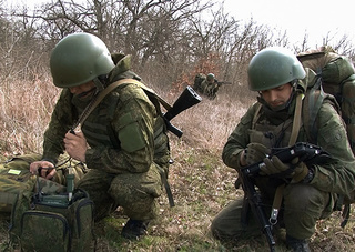 На Ставрополье накануне Дня защитника Отечества прошли учения мотострелков ЮВО