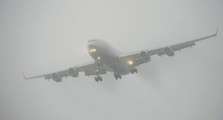 В Ставрополе из-за тумана не смогли приземлиться два самолета