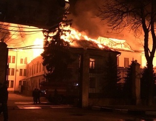 В Ессентуках выясняют причины пожара в санатории ФСБ
