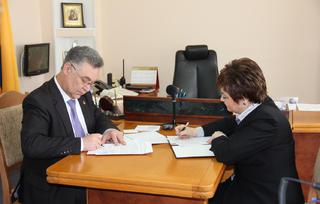 Подписано соглашение между Ставропольпромстройбанк – ОАО и администрацией г. Невинномысска