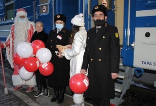 Турпоезд «Сочи» свяжет на новогодние праздники Кисловодск и Гагру