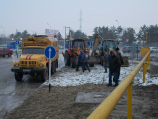 В Пятигорске ликвидируют порыв на магистральном водоводе