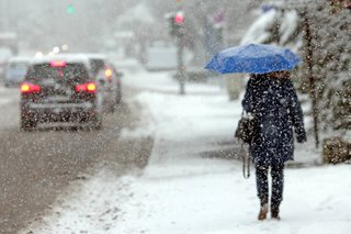 На Ставрополье объявили штормовое предупреждение из-за снегопада