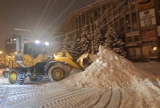 Сильный снегопад на Ставрополье продолжится еще сутки