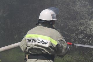 На Ставрополье во время уборки урожая загорелся комбайн