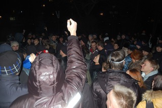 На митинге в Пятигорске собралось 300 несогласных с результатами думских выборов