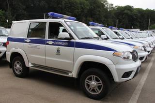 Ставропольским полицейским вручили ключи от новых служебных автомобилей