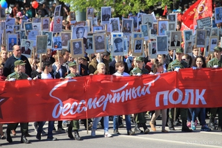 На Ставрополье число участников "Бессмертного полка" значительно превышает 20 тысяч человек