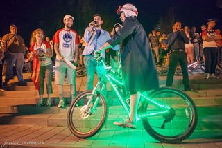 В Пятигорске "Велосветлячки" проедут в "Час Земли" вокруг Машука