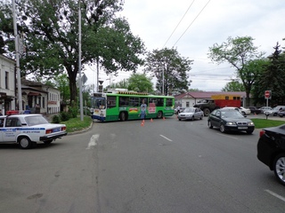 В Ставрополе произошло ДТП с участием троллейбуса
