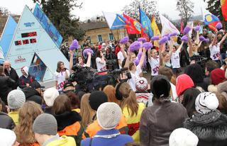 В Пятигорске начат отсчет времени до начала сочинской Олимпиады-2014