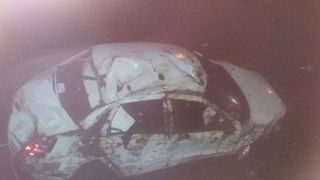 В Невинномысске гонки юнцов на автомобилях закончились серьезной аварией