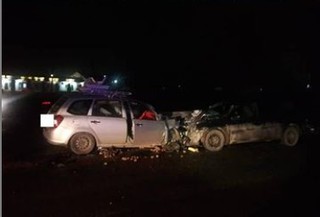 В Предгорном округе при столкновении двух автомобилей погибла женщина