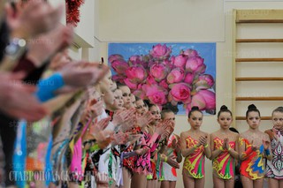 Сборная Пятигорска выиграла чемпионат края по художественной гимнастике