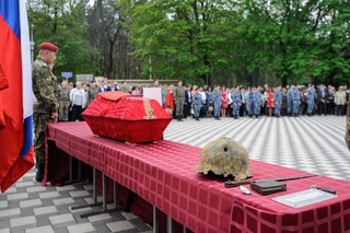 В Ессентуках захоронили останки погибшего под Псковом солдата ВОВ