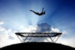 Новости: Первенство по прыжкам на батуте