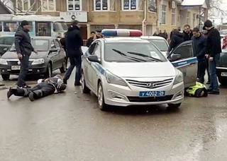 Задержание пятигорских автоинспекторов попало на видео