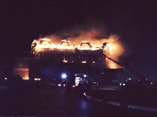 На меховом рынке под Пятигорском произошел пожар