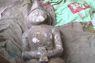 На Ставрополье при вспашке поля нашли древнюю каменную статую